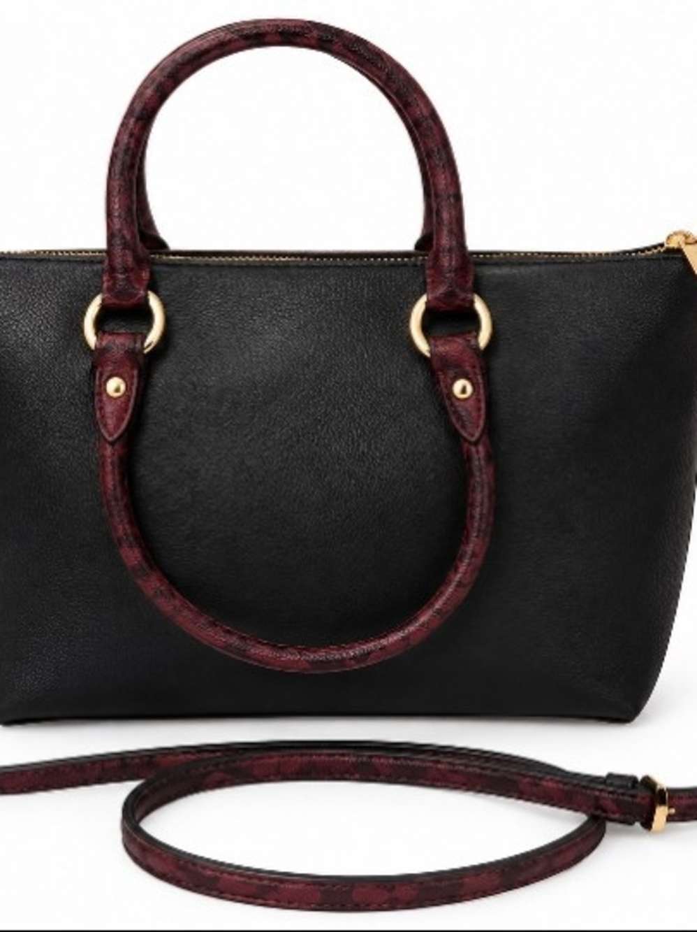 Coach Signature Mini Emma Python Handbag Crossbody - Picture 2 of 6